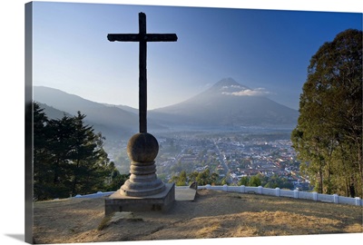 Mirador de la Cruz, Antigua, Guatemala, Central America