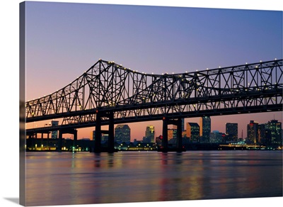 Mississippi River Bridge, New Orleans, Louisiana