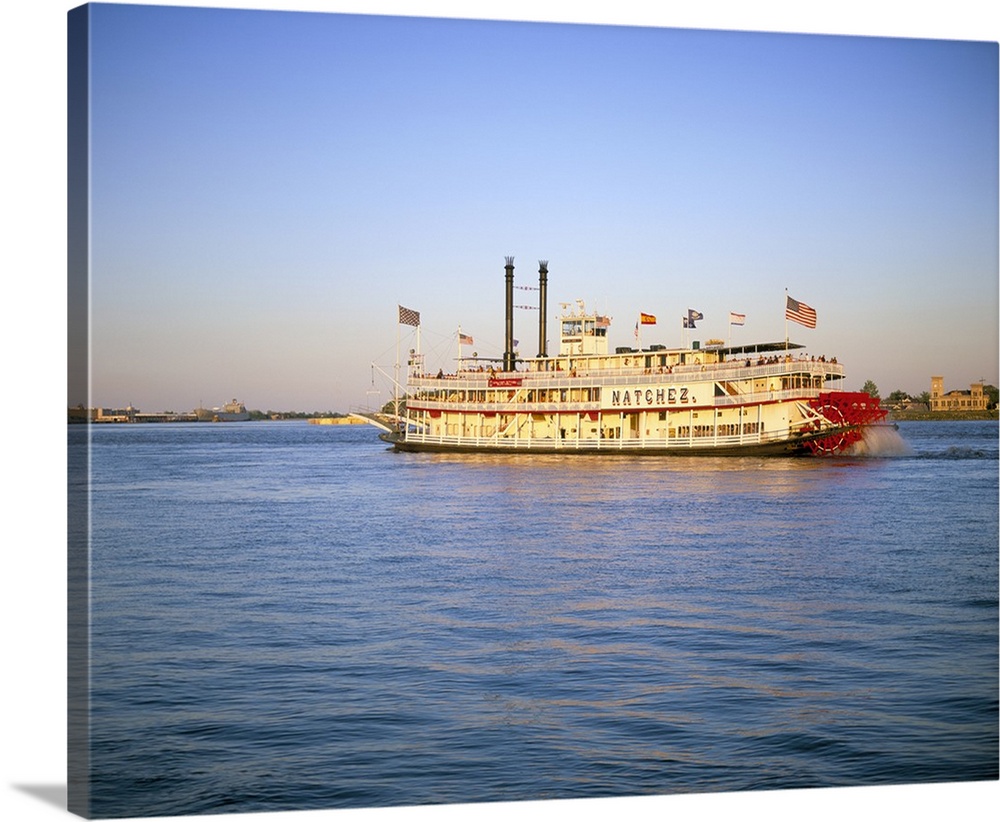 Mississippi River paddle steamer, New Orleans, Louisiana