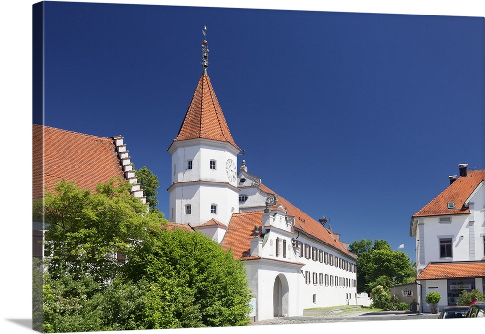 Monastery Schussenried, Bad Schussenried, Upper Swabian Baroque Route, Upper Swabia, Baden-Wurttemberg, Germany, Europe