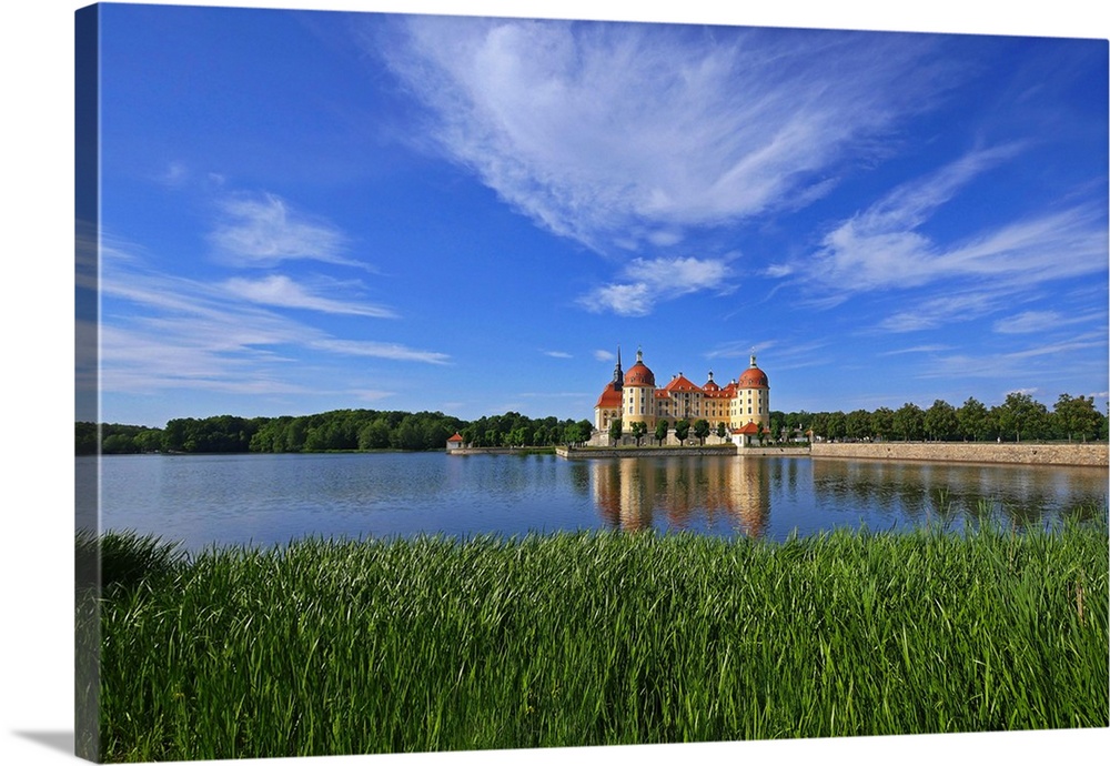 Moritzburg Castle near Dresden, Saxony, Germany