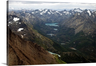 Mountain landscape, Martial Alps, Tierra del Fuego, Argentina
