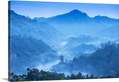Mountain Views, Ella, Uva Province, Sri Lanka, Asia