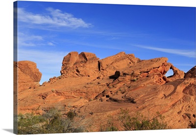 Natural Arch, Valley of Fire State Park, Overton, Nevada