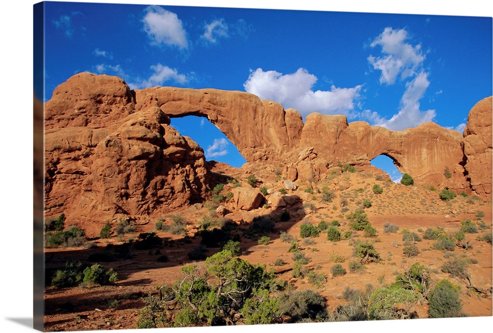 North Window and South Window, Arches National Park, Utah