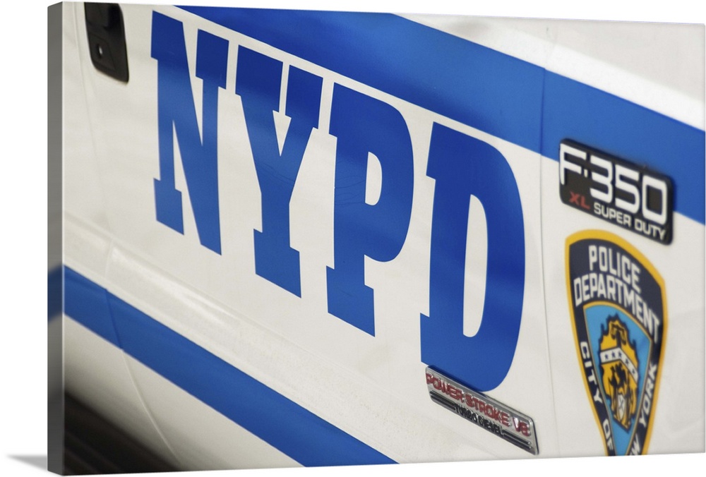 NYPD police car, Manhattan, New York City, New York