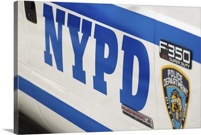 NYPD police car, Manhattan, New York City, New York