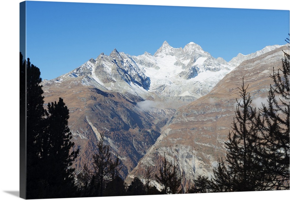 Obergabelhorn, 4053m, Zermatt, Valais, Swiss Alps, Switzerland, Europe