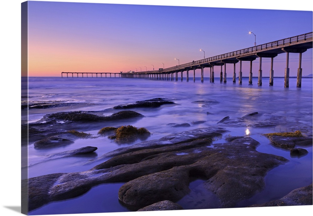 Ocean Beach Pier, San Diego, California, United States of America, North America