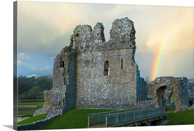 Ogmore Castle, Bridgend, Wales, U.K