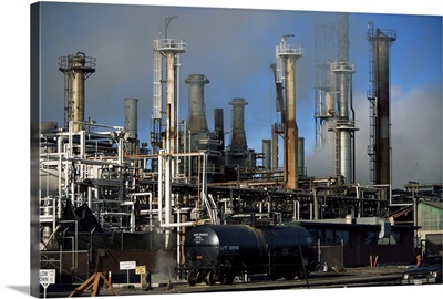 Oil refinery at Laurel, near Billings, Montana