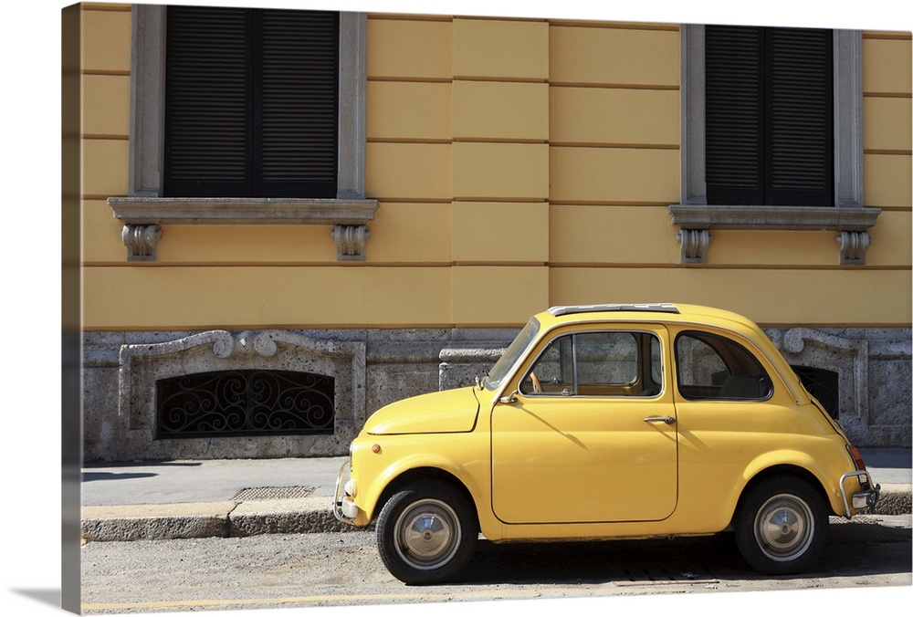 Old Car, Fiat 500, Italy, Europe