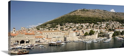 Old harbour at Dubrovnik, Croatia