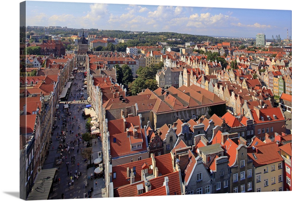 Old Town of Gdansk, Gdansk, Pomerania, Poland