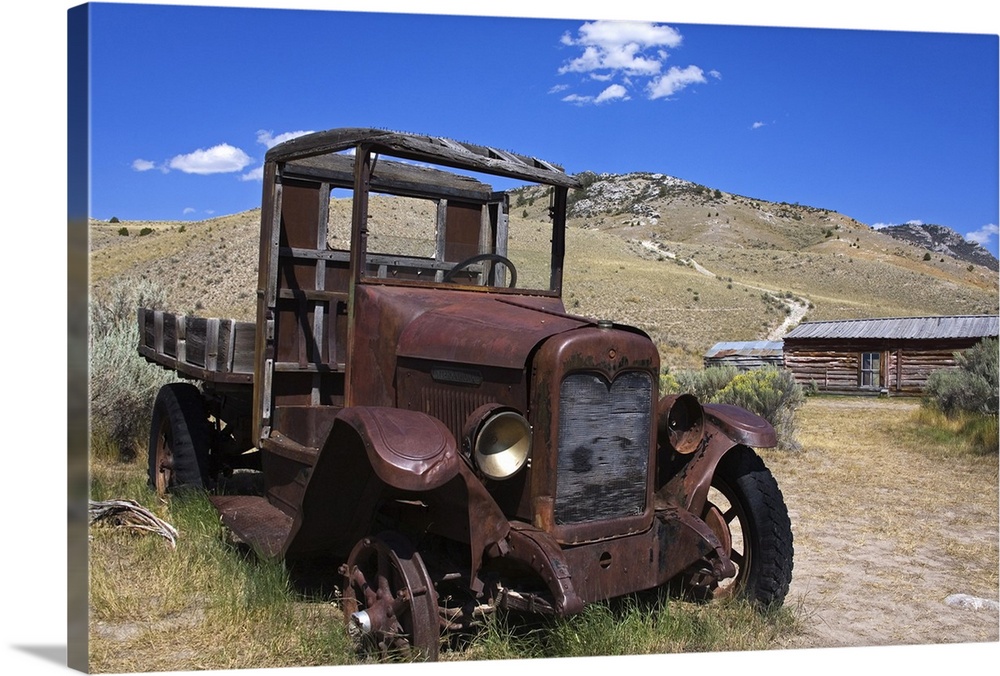 Old truck, Bannack State Park Ghost Town, Dillon, Montana