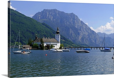 Ort Castle in the Town of Gmunden on Lake Traunsee, Salzkammergut, Austria