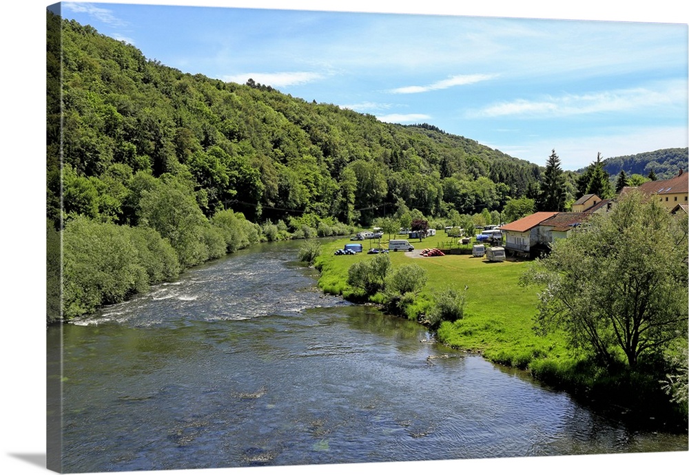 Our River near Dillingen, Grand Duchy of Luxembourg