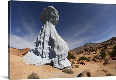 Painted Rocks by Belgian Artist Jean Verame, Tafraoute, Morocco