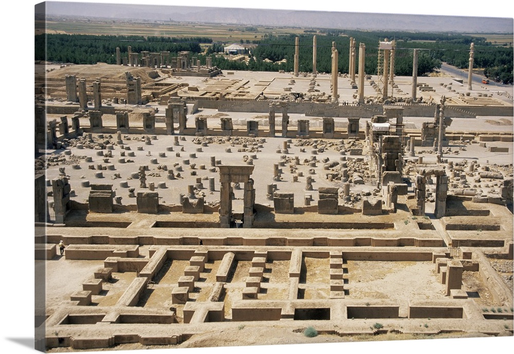 Palace of a Hundred Columns, Persepolis, Iran, Middle East