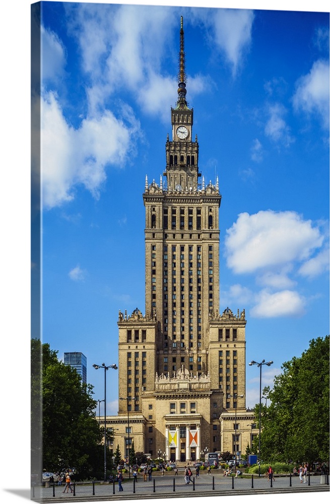 Palace of Culture and Science, City Centre, Warsaw, Masovian Voivodeship, Poland