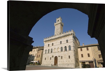 Palazzo Comunale, Montepulciano, Val d'Orcia, Siena province, Tuscany, Italy