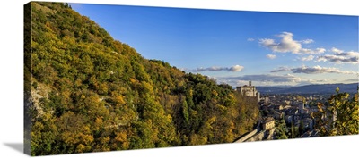 Palazzo Dei Consoli (Palace Of The Consuls) At Sunset, Gubbio, Umbria, Italy