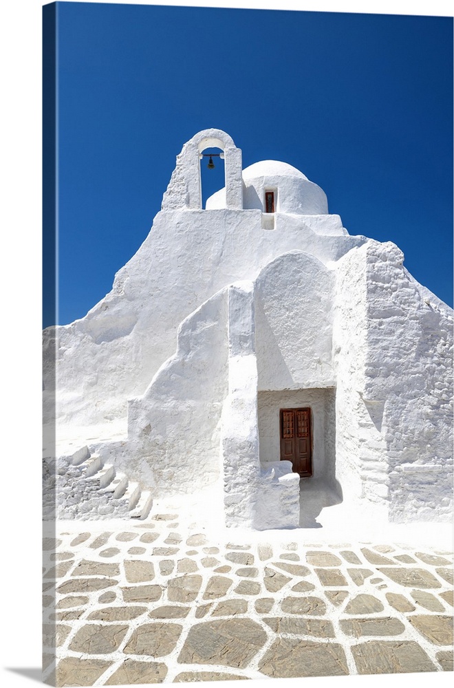 Panagia Paraportian chapel, Mykonos Town, Mykonos, Cyclades Islands, Greek Islands, Greece, Europe