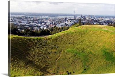 Panoramic city view, Auckland, North Island, New Zealand