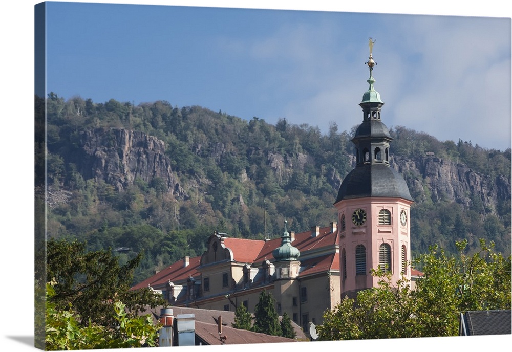 Parish Church, Stiftskirke, Old City, Baden Baden, Black Forest, Baden-Wurttemberg, Germany, Europe