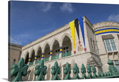 Parliament Building in National Heroes Square, Bridgetown, St. Michael, Barbados