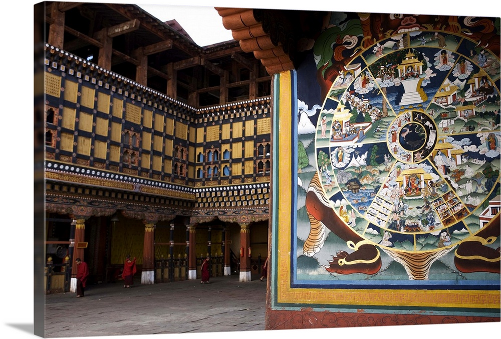 Paro Dzong, Paro, Bhutan, Asia