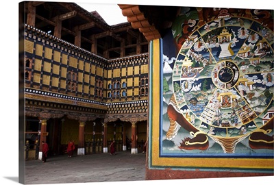 Paro Dzong, Paro, Bhutan, Asia