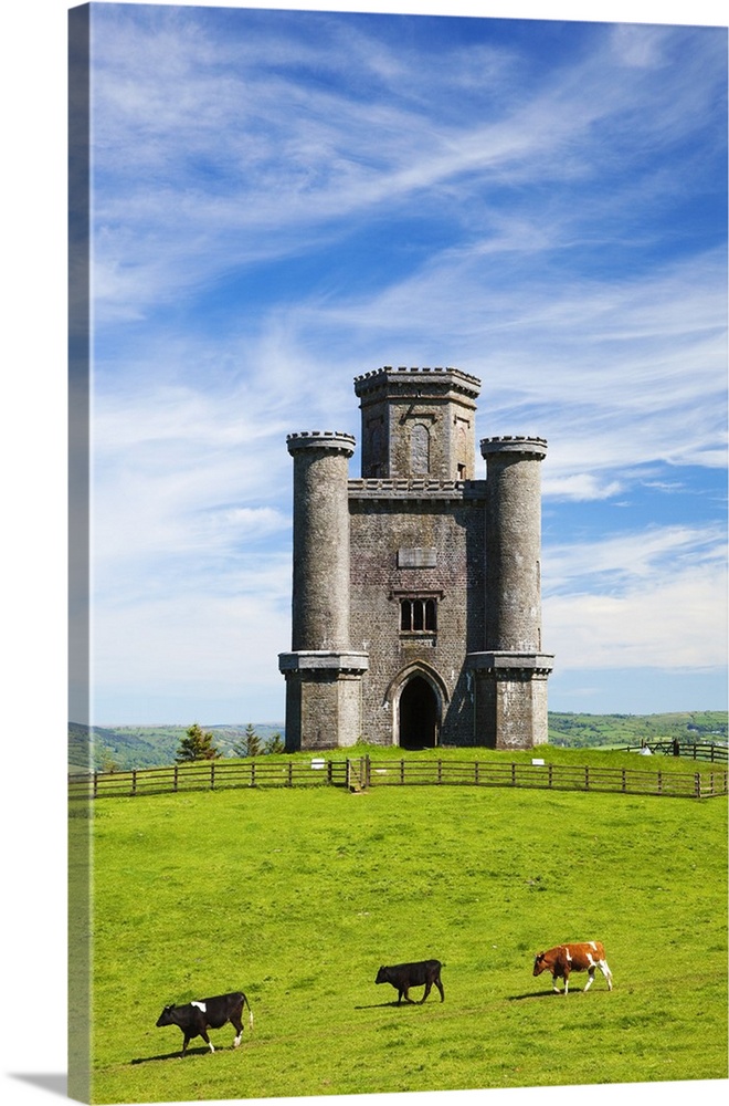 Paxtons Tower, Llanarthne, Carmarthenshire, Wales