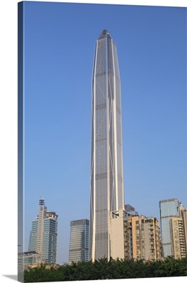 Ping An International Finance Centre, world's fourth tallest building, Guangdong, China