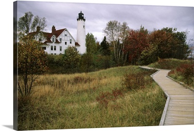 Point Iroquois Lighthouse, Lake Superior, Michigan