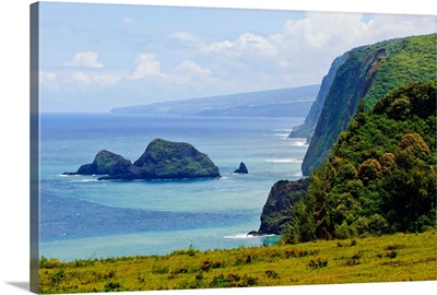 Pololu Valley, Kapaau coast, Big Island, Hawaii