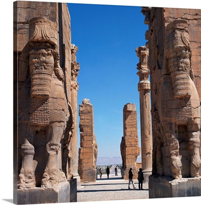 Porch of Xerxes, Persepolis, Iran, Middle East