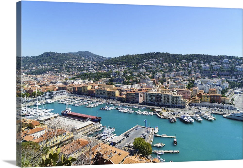 Port Lympia, Nice, Alpes-Maritimes, Cote d'Azur, Provence, French Riviera, France, Mediterranean, Europe