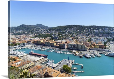 Port Lympia, Nice, Alpes-Maritimes, Cote d'Azur, Provence, French Riviera, France