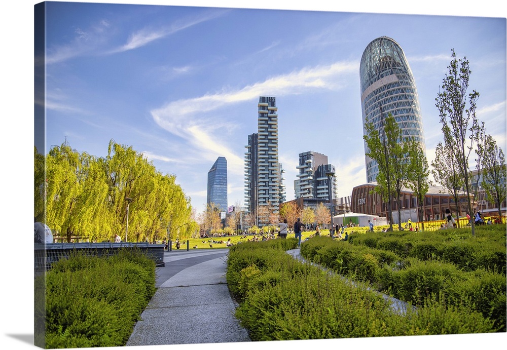 Porta Nuova district, Milan, Lombardy, Italy, Europe