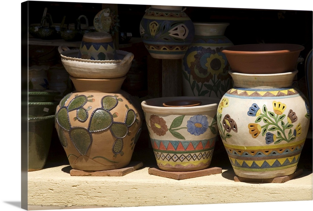 Pottery for sale, Oaxaca, Mexico