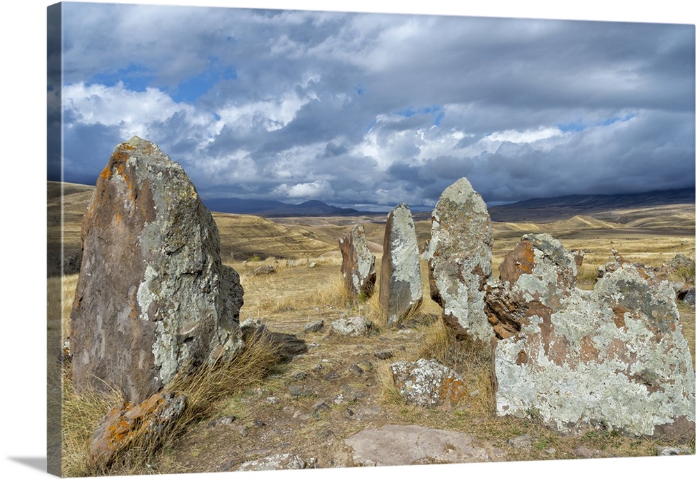 Prehistoric archaeological Karer site of Zorats, Sisian, Syunik Province, Armenia, Caucasus, Asia