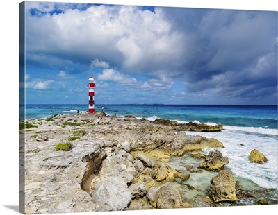 Punta Cancun Lighthouse, Cancun, Quintana Roo, Mexico