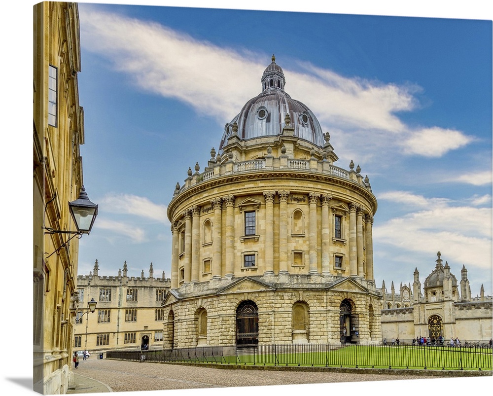 Radcliffe Camera, built in 1737-49, part of Oxford University's Bodleian Library, Oxford, Oxfordshire, England, United Kin...