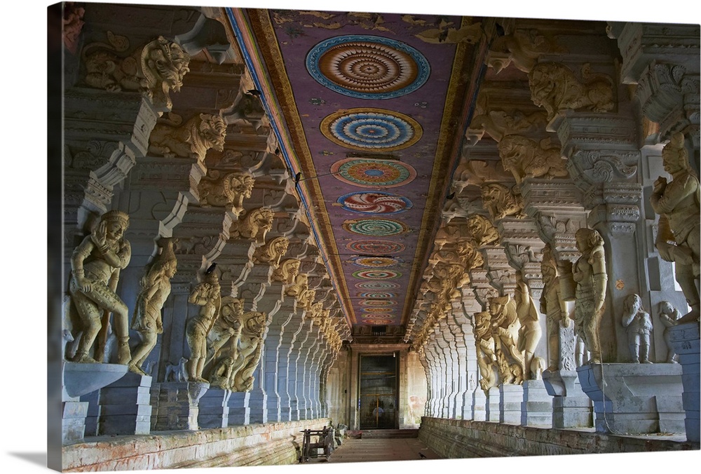 Ramanatha Swami, Rameswaram, Tamil Nadu, India, Asia Wall Art, Canvas  Prints, Framed Prints, Wall Peels | Great Big Canvas