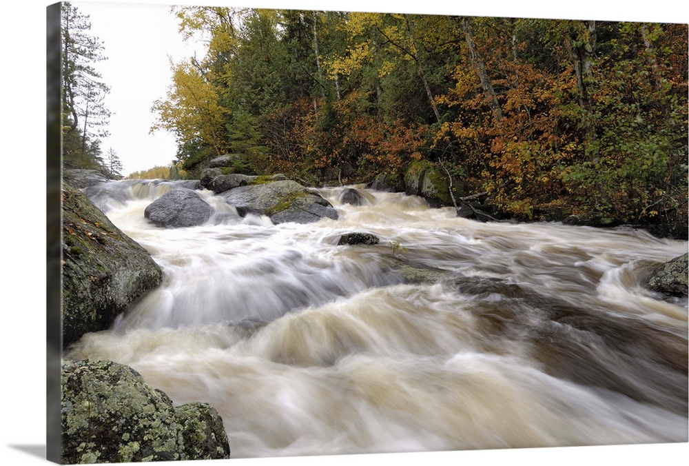 Rapids between Mora Lake and Little Saganaga Lake, Superior National Forest, Minnesota