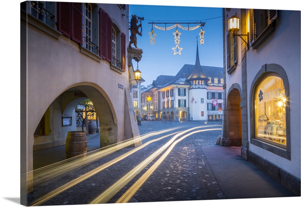 Rathausplatz, Thun, Jungfrau region, Bernese Oberland, Swiss Alps, Switzerland, Europe