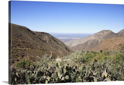 Real de Catorce, Sierra Madre Oriental mountains, San Luis Potosi state, Mexico