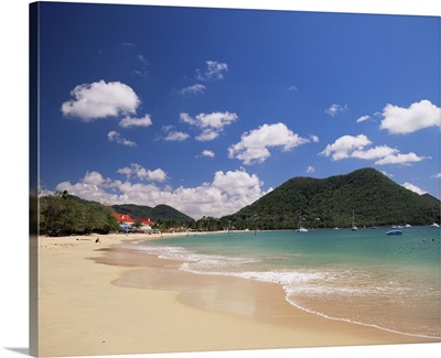 Reduit beach, Rodney Bay, St. Lucia, Windward Islands, West Indies, Caribbean