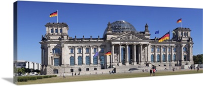 Reichstag Parliament Building, The Dome by Norman Foster architect, Berlin, Germany